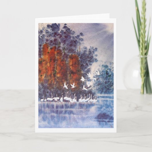 Morgenflug Karte (Vorderseite)