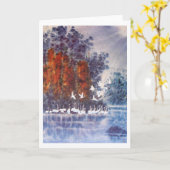 Morgenflug Karte (Gelbe Blume)