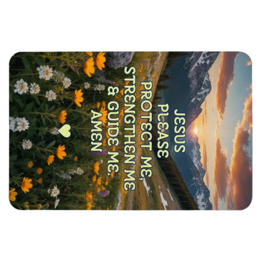 Morgengebet Magnet (Horizontal)