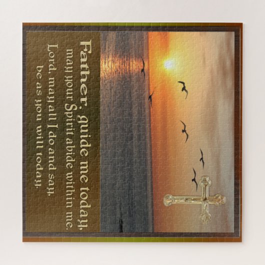 Morgengebet-Poster Puzzle (Horizontal)