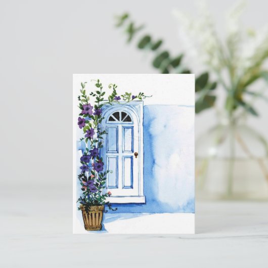 Morgenglanz Postkarte (Stehend Vorderseite)