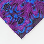 Morgenglanzlicht Fleecedecke (Ecke)