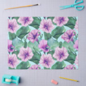 Morgenglorie florales Retro-Muster Seidenpapier (Basteln)