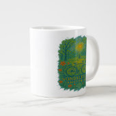 Morgenglühen im Vondelpark Jumbo-Tasse (Vorderseite Rechts)