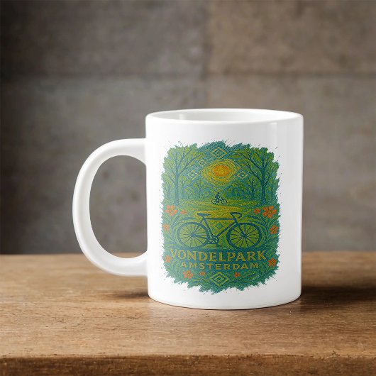 Morgenglühen im Vondelpark Jumbo-Tasse