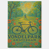 Morgenglühen im Vondelpark Magnet (Vorderseite)