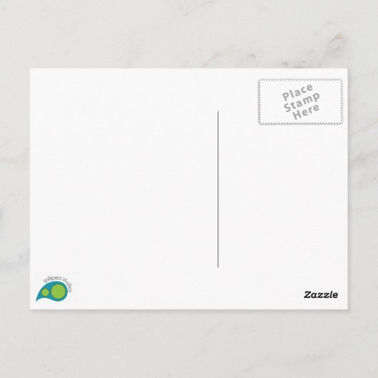 Morgengras Postkarte (Rückseite)