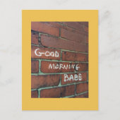 Morgengras Postkarte (Vorderseite)