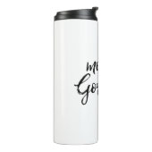 Morgengraue Thermosbecher (Nach links gedreht)