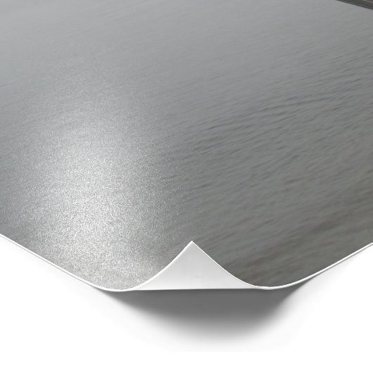 Morgengrauen Fotodruck (Ecke)