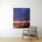 Morgengrauen im Foto durch Knistern Wandteppich (Beispiel)