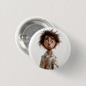 Morgengrauen: Kaffee zuerst, Fragen später Button (Vorne & Hinten)