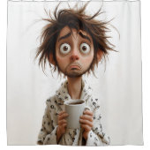 Morgengrauen: Kaffee zuerst, Fragen später Duschvorhang (Vorderseite)