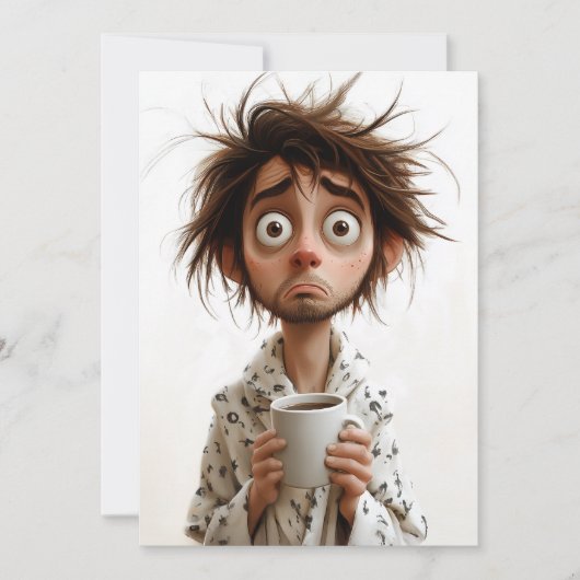 Morgengrauen: Kaffee zuerst, Fragen später Einladung (Vorderseite)