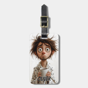 Morgengrauen: Kaffee zuerst, Fragen später Gepäckanhänger