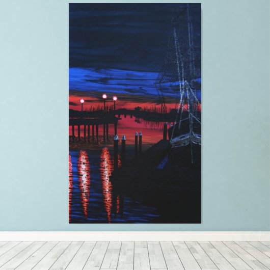 Morgengrauen Leinwanddruck (Insitu (Holzboden))