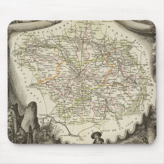 Morgengrauen Mousepad (Vorne)