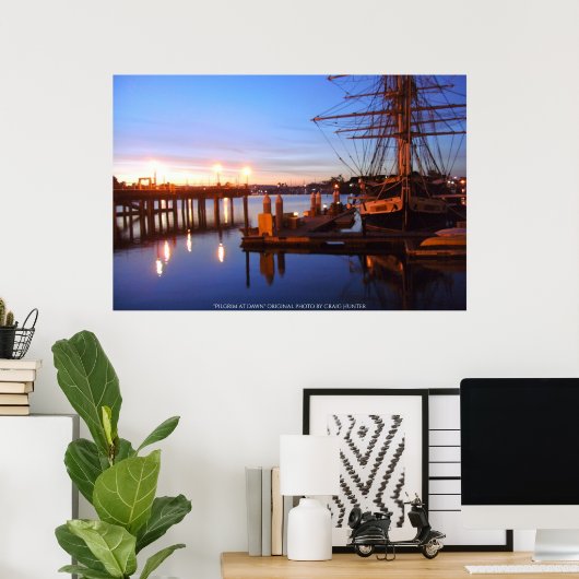 Morgengrauen Poster (Heimbüro)