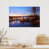 Morgengrauen Poster (Küche)