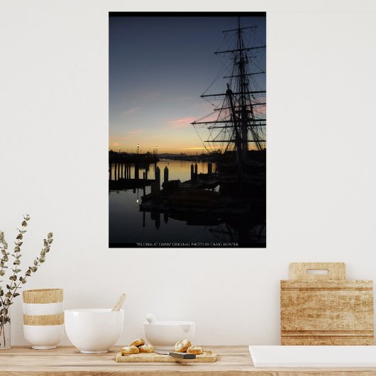 Morgengrauen Poster (Küche)