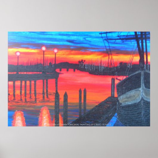 Morgengrauen Poster (Vorne)