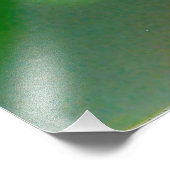 Morgengrauen rote Rose mit Taubstropfen Fotodruck (Ecke)