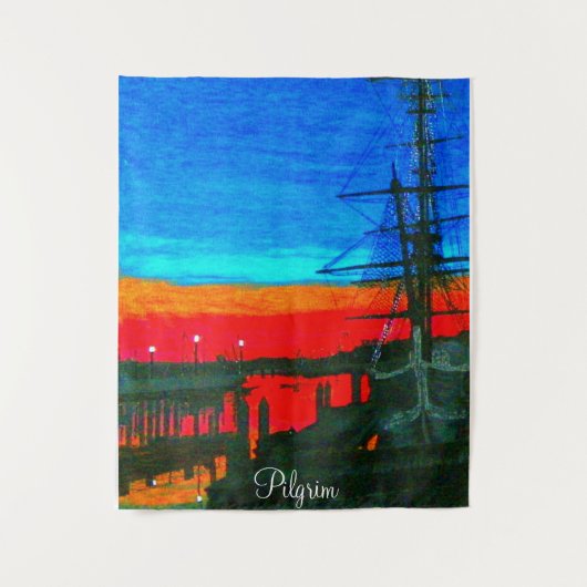 Morgengrauen Wandteppich (Vorderseite)