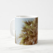 Morgengrün-blättriger Baum Kaffeetasse (Vorderseite Links)