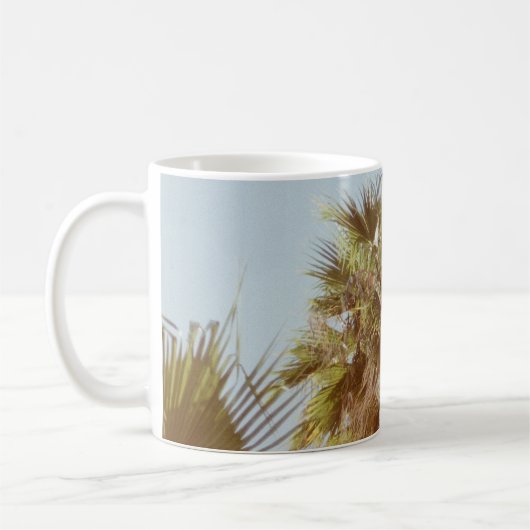 Morgengrün-blättriger Baum Kaffeetasse (Links)