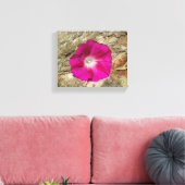 Morgenherrschaft über Baumrinde - Rosa Leinwanddruck (Insitu (Wohnzimmer))