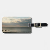 Morgenhimmel über Strand in Griechenland Landschaf Gepäckanhänger (Vorderseite horizontal)