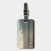 Morgenhimmel über Strand in Griechenland Landschaf Gepäckanhänger (Vorderseite vertikal)