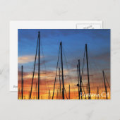 Morgenhimmel Ventura Harbour Postkarte (Vorne/Hinten)