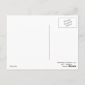 Morgenhimmel Ventura Harbour Postkarte (Rückseite)