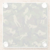 Morgenholz Glasuntersetzer (Rückseite)