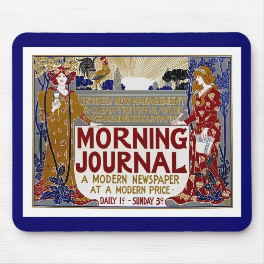 Morgenjournal Mousepad (Vorne)