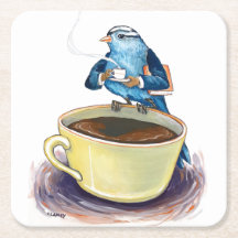 Morgenkaffee Getweetet Untersetzer