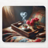 Morgenkaffee im Frühstücksfach Mousepad (Vorne)