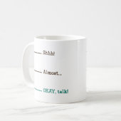 Morgenkaffee Kaffeetasse (Vorderseite Links)