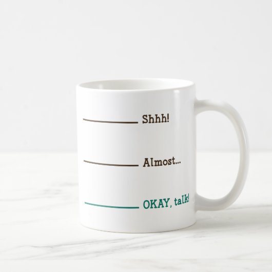 Morgenkaffee Kaffeetasse (Rechts)