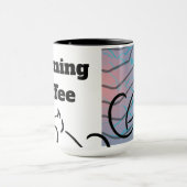 Morgenkaffee-Katze  Tasse (Zentrum)