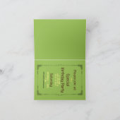 Morgenkaffee mit Schüssel Kaffeebohnen (Wasserfarb Einladung (Innenseite)