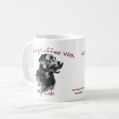 Morgenkaffee/PERSONALISIEREN Kaffeetasse (Vorderseite Links)