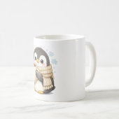 Morgenkaffee Pinguin Kaffeetasse (VorderseiteRechts)