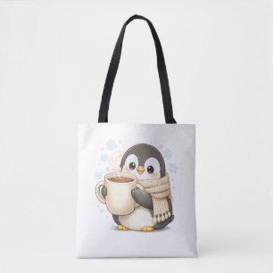 Morgenkaffee Pinguin Tasche