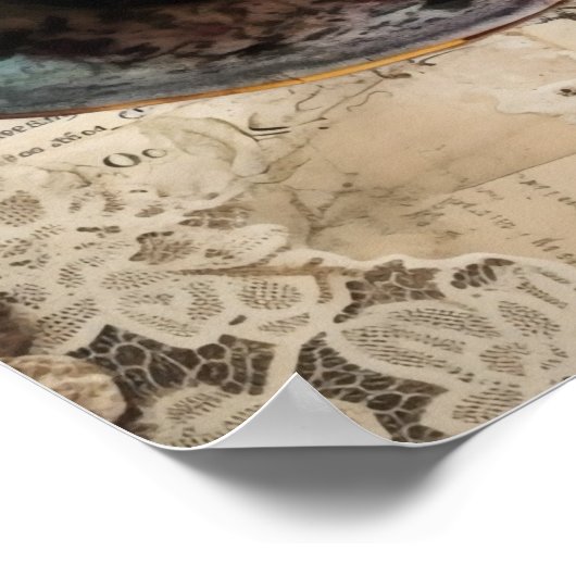 Morgenkaffee Poster (Ecke)