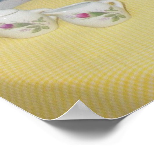 Morgenkaffee Poster (Ecke)