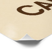 Morgenkaffee Poster (Ecke)