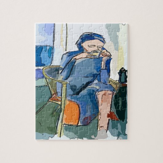 Morgenkaffee, Puzzle (Vertikal)