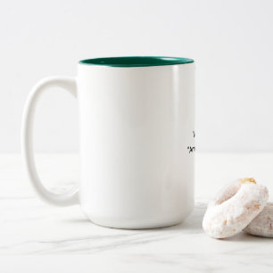 Morgenkaffee Zweifarbige Tasse